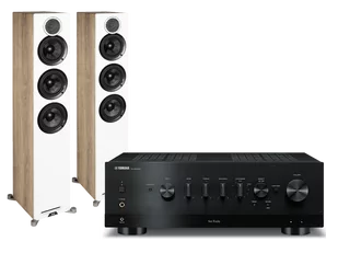 Yamaha R-N1000A + Debut Reference F5 - Zestawy stereo - miniaturka - grafika 1