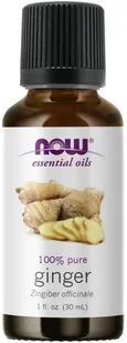 Now Foods 100% Olejek Imbirowy - Ginger (30 ml) - Aromaterapia - miniaturka - grafika 4