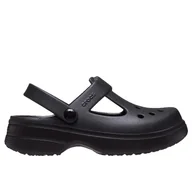 Klapki i japonki damskie - Klapki Crocs Classic Mary Jane Clog 210615-001 - czarne - miniaturka - grafika 1