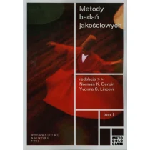 Metody badań jakościowych. Tom 1 - Opracowanie zbiorowe, Opracowanie zbiorowe - Psychologia - miniaturka - grafika 1