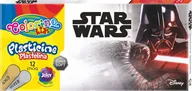 Masy plastyczne - Colorino PATIO Plastelina Kids 12 kolorów Star Wars - miniaturka - grafika 1