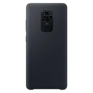 Etui i futerały do telefonów - Hurtel Silicone Case elastyczne silikonowe etui pokrowiec Xiaomi Redmi 10X 4G / Xiaomi Redmi Note 9 czarny - miniaturka - grafika 1