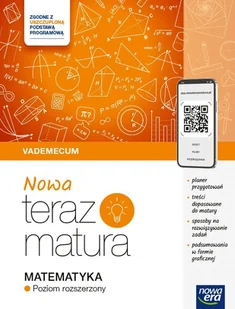 NOWA Teraz matura 2024/2025. Matematyka. Vademecum. Poziom rozszerzony - Pomoce naukowe - miniaturka - grafika 1