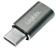 Adaptery i przejściówki - Logilink au0041 USB-C adapter do gniazda micro USB Srebrny AU0041 - miniaturka - grafika 1