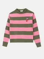 Swetry dla chłopców - Coccodrillo Sweter ZC4172102MGJ Kolorowy Regular Fit - miniaturka - grafika 1