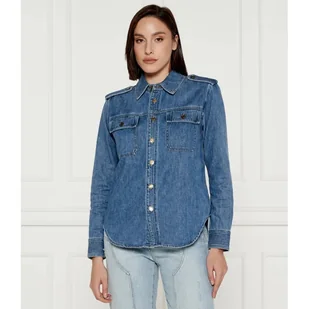 Michael Kors Jeansowa koszula Regular Fit - Koszule damskie - miniaturka - grafika 1