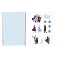 Szkolne artykuły papiernicze - Notes A5 Frozen Do Samodzielnego Zdobienia Z Naklejkami Doe-3687 - miniaturka - grafika 1