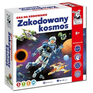 Edgard Zakodowany kosmos Gra na kodowanie - Adam Pękalski - Zabawki i gry sportowe - miniaturka - grafika 1