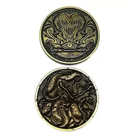 Gry planszowe - Wężouści Złota Metalowa Moneta 1 szt - miniaturka - grafika 1