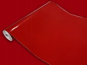 Meble modułowe i akcesoria - Samoprzylepna Okleina Meblowa Czerwona Połyskowa Na Blat Meble Regał 45x240 - miniaturka - grafika 1