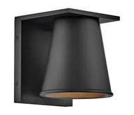 Lampy ogrodowe - Elstead Lighting Hinkley HK-HANS-S-BLK -LED Kinkiet zewnętrzny HANS 1xGU10/8W/230V IP44 - miniaturka - grafika 1