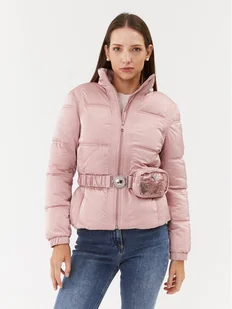 Guess Kurtka zimowa Lucia W3BL19 WEX12 Różowy Regular Fit - Kurtki damskie - miniaturka - grafika 1