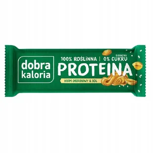 Baton proteinowy Krem orzechowy & Sól bez doda - Słodkie kremy i masła - miniaturka - grafika 1