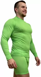SPORT T-shirt z długim rękawem - męska .M .zielony - Koszulki sportowe męskie - miniaturka - grafika 1