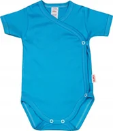 Body dla niemowląt - Body KOPERTOWE K/R 100% Bawełna TURKUS r 62 KLEKLE - miniaturka - grafika 1