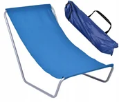 Leżaki ogrodowe - Leżak Plażowy Składany Do Torby Ogrodowy Na Plażę Outdorium Olek Granatowy - miniaturka - grafika 1