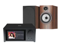Zestawy stereo - NAD C 700 V2 (czarny) + 706 S3 (mokka) - miniaturka - grafika 1