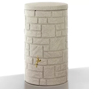 Zbiornik na deszczówkę MPI Arcado 230 l piaskowy - Zbiorniki na deszczówkę - miniaturka - grafika 2