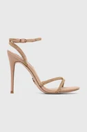 Sandały damskie - Steve Madden sandały Bryanna kolor złoty SM11002613 - miniaturka - grafika 1