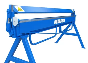 MAAD ZG-2000/1.2 ZAGINARKA GIĘTARKA KRAWĘDZIARKA DEKARSKA DO BLACHY Z CIĘCIEM MAAD ZG-2000/1.2 mm - Giętarki - miniaturka - grafika 3