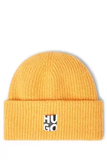 Czapki damskie - HUGO Damska czapka Women-X 692, średni pomarańczowy 810, ONESI - grafika 1