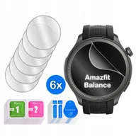 Akcesoria do smartwatchy - FOLIA do Amazfit Balance HYDROŻELOWA OCHRONNA na ekran 3D 6 sztuk - miniaturka - grafika 1