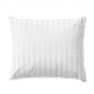 Poszewka bawełniana 70x80 na zakład 20 cm Adamaszkowa pasek 2 cm biała hotelowa PC - Poszewki na poduszki Poszewka bawełniana 70x80 na zakład 20 cm Adamaszkowa pasek 2 cm biała hotelowa PC - Poszewki na poduszki - miniaturka - grafika 1