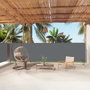 Lumarko Zwijana markiza boczna, antracytowa, 160x1000 cm - Markizy - miniaturka - grafika 1