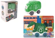 Układanki dla dzieci - Auto puzzle Przygoda drogowa śmieciarka Pro Kids - puzzle - miniaturka - grafika 1