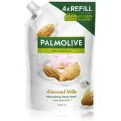 Mydła - Palmolive NATURALS Milk & Almond z mlekiem i ekstraktem z migdałów kremowe mydło w płynie do rąk 1000 ml ZAPAS CP-PAL-0087 - miniaturka - grafika 1