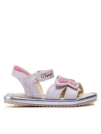 Buty dla dziewczynek - Primigi Sandały 3913022 M Fioletowy - miniaturka - grafika 1