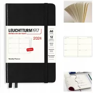 Kalendarze - LEUCHTTURM1917 Planer kalendarz książkowy A6 tyg. - miniaturka - grafika 1