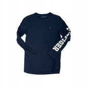 Bluzki damskie - Koszulka bluzka chłopiec TOMMY HILFIGER 12/14 lat - miniaturka - grafika 1