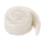 Pasmanteria - Futro Na Rolce 6Cm X 2M, Kremowy Dpcraft - miniaturka - grafika 1