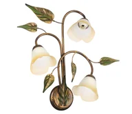 Lampy ścienne - Kinkiet Miranda 3-punktowy brązowy - miniaturka - grafika 1