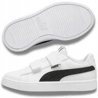 Buty dla chłopców - BUTY DZIECIĘCE SPORTOWE CHŁOPIĘCE DZIEWCZĘCE PUMA LEKKIE NA RZEPY 30 - miniaturka - grafika 1