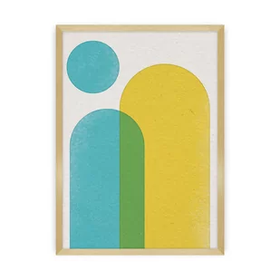 Plakat Abstract Shapes II - Obrazy i zdjęcia na płótnie Plakat Abstract Shapes II - Obrazy i zdjęcia na płótnie - miniaturka - grafika 1