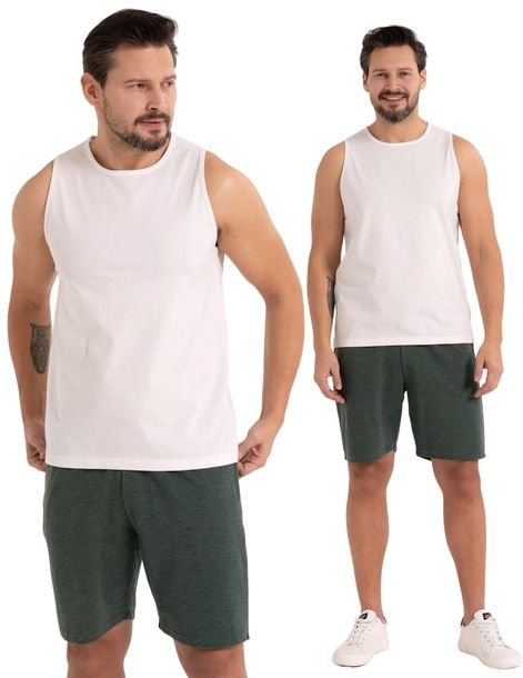 Podkoszulka Koszulka Męska Gładka Biała 100 % Bawełna Klasyczna Moraj - Xl