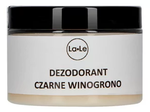 Naturalny dezodorant kremie La-Le Czarne Winogrono - Dezodoranty i antyperspiranty unisex - miniaturka - grafika 1