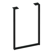 Zawiasy, okucia i inne akcesoria - Noga meblowa metalowa 87 x 55 cm czarna 5904912065643 - miniaturka - grafika 1