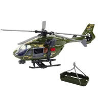 Samoloty i helikoptery - DLA DZIECI HELIKOPTER WOJSKOWY ŚWIATŁA DŹWIĘKI AKCESORIA - miniaturka - grafika 1