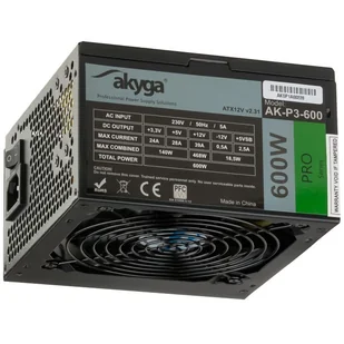 Akyga Zasilacz AK-P3-600 600W Raty AK-P3-600 - Zasilacze do laptopów - miniaturka - grafika 2