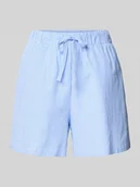 Spodenki damskie - Szorty o luźnym kroju z czystej bawełny model ‘AUGUSTA’ - miniaturka - grafika 1