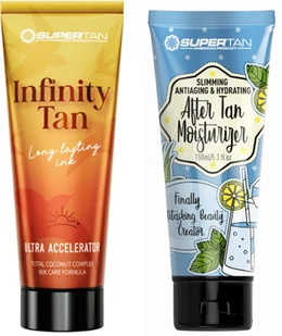 Supertan Infinity Tan + After Tan Po Opalaniu Gratis - Balsamy i kremy do opalania - miniaturka - grafika 1