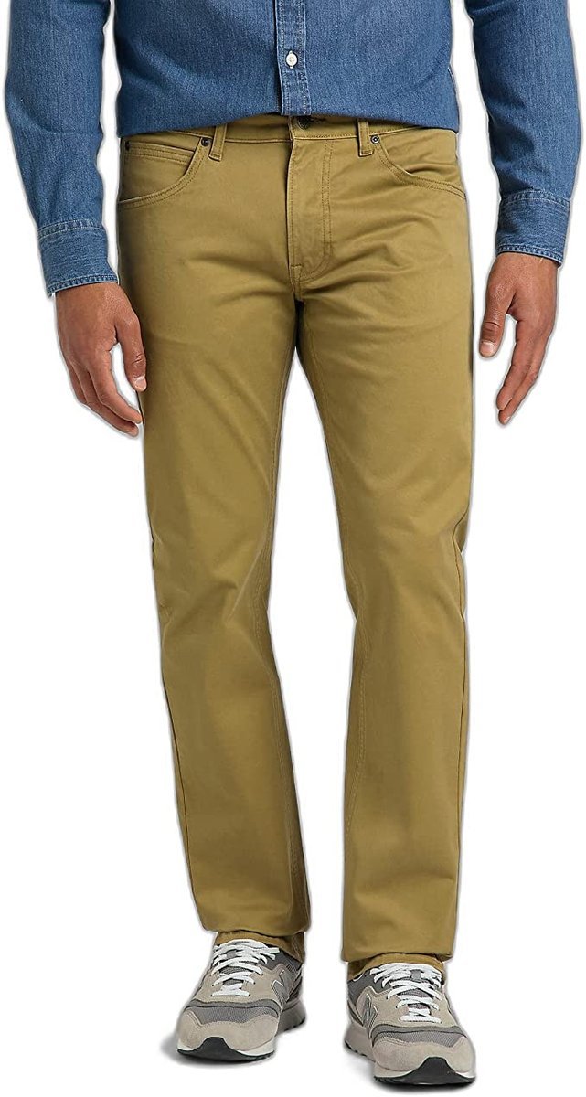Lee Daren Zip Fly Męski Spodnie Jeansowe Ammonite L707Aw85-W34 L34