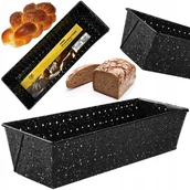 Formy do ciast - Forma Do Pieczenia Chleba Ciast 31Cm Prostokątna Blacha Forma Do Zapiekania - miniaturka - grafika 1
