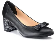 Czółenka - Czółenka damskie skórzane Bioeco 5856-37 - miniaturka - grafika 1