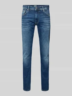 Jeansy o kroju slim fit z 5 kieszeniami model ‘STANLEY’ - Spodnie męskie - miniaturka - grafika 1