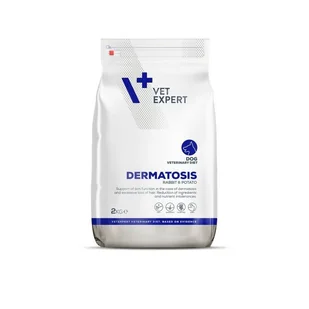 4T Veterinary Diet Dermatosis Rabbit&Potato 2 kg - Sucha karma dla psów - miniaturka - grafika 3