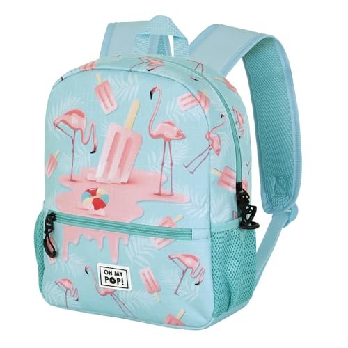Oh My Pop! Ice Flamingo -Plecak Sweet, Turkusowy, 26 x 33 cm, Pojemność 9,5 L